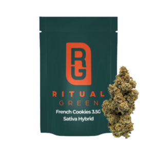 Ritual Green, French Cookies 3.5g – Flower, Sativa – THC 30% | CBD 0.06% – (vet)