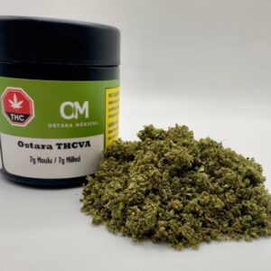 Ostara Medical - THCVa, Milled Flower, 10.1% THC, 6.5% THCVA and 2.7% Terps 7 grams