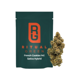 Ritual Green, French Cookies 14g – Flower, Sativa – THC 30% | CBD 0.06%
