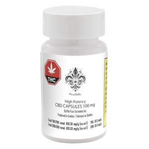 Pure Trichomes High Potency CBD CAPSULES 100 mg
