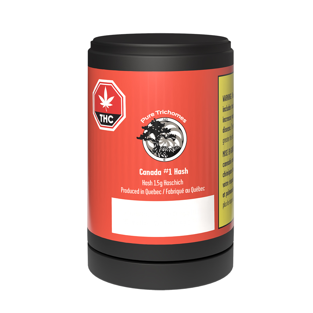 Pure Trichomes Canada #1 Hash 1.5g