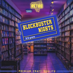 Retro Blockbuster Nights 3.5g - Dantes Inferno 27.7% Indica